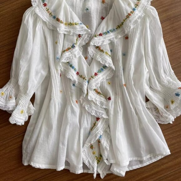 Doen Hettie Top - Sea Salt - Picture 10 of 12